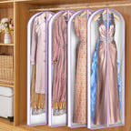 Zilink Garment Bags for Long Dress Wedding Dress Bags for Gowns Long 72 in - Image 6