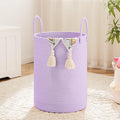 Artfeel Laundry Basket,Woven Cotton Rope Laundry Hamper,60L for Decorative Storage of Dirty Clothes,Toys and Blankets in Bathroom,Baby Room and Living Room by Artfeel