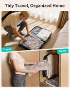 Travel Vacuum Bags with Electric Pump, Clothes & Blankets Storage, 8 Pack - Image 7