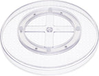Amazon Basics Clear Lazy Susan Turntable Organizer for Organization, 12-Inch (Pack of 8) - Image 4
