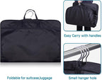 KIMBORA 35" Garment Bags for Hanging Clothes Travel, 4" Gusseted Suit Bags for Closet Storage Mens Garment Protector Cover for Coats, Jackets, Shirts (3 Packs) - Image 5