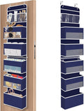 1Pack Over The Door Organizer Large Capacity Hanging Storage Room Organizer | 40 lb Capacity, Ultra-Sturdy, Detachable, Mesh Design with Clear Window, Space-Saving Organizer for Pantry, Nursery & Closet by SpaceHacks