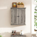 ChooChoo Bathroom Wall Cabinet with 2 Doors, Over The Toilet, Farmhouse - Image 2