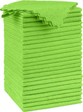 Orighty Microfiber Cleaning Cloth - 24 Pack, Green Cleaning Rags 12x11 inch by AllRightinOrighty