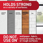 Command Large White Broom Grippers, 2 Broom Grippers, 4 Strips - Image 4