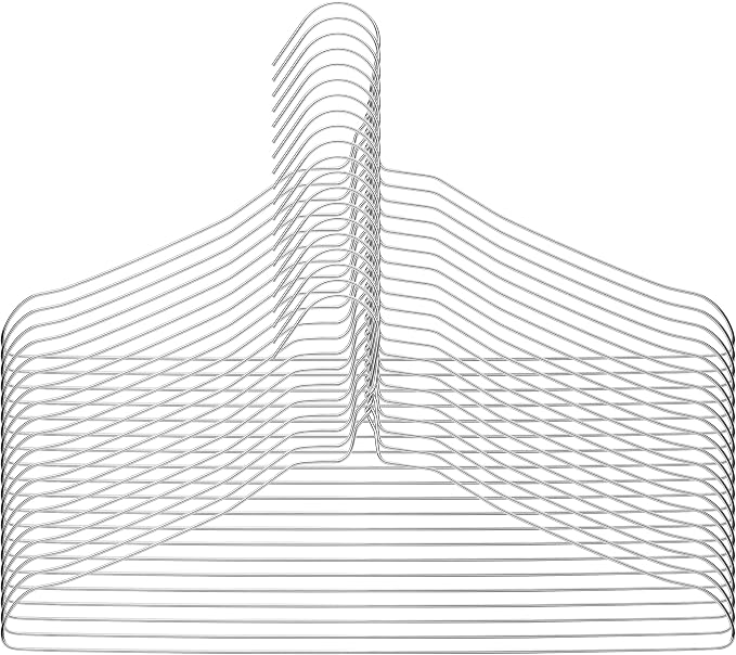 Mr. Pen- Metal Wire Hangers, 20 Pack, Silver - Image 8