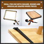 HORUSDY Band Clamp, Woodworking Frame Clamp Strap Holder for Picture Strap Clamp Strap Clamp (Band Clamp) - Image 4