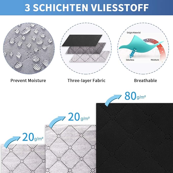 Fixwal Black Underbed Storage Bags with Clear Window and 2 Reinforced Handles Under Bed Storage Containers for Clothing, Bedding, Comforter (2 Pack) | Foldable Design, Clear Vinyl Window, Stainless Steel Zipper, Reinforced Handles, Dust-Resistant Under... - Image 3