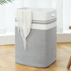 OIAHOMY 91L Laundry Hamper, XXXLarge Collapsible Laundry Basket Gray by MasterofSpaceOptimization