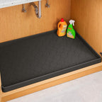 Jin&Bao Under Sink Mat 34" x 19" Waterproof Silicone Cabinet Kitchen Liner by Jin%26Bao