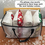 VENO Moving Bags, Storage Bags, Wide Open Top, Clear, 4 Pack - Image 8