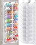 UVIAHOMI Over the Door Shoe Organizer for 20-30 Pairs, 10-Tier, White by UVIAHOMIHOMEORGANIZER