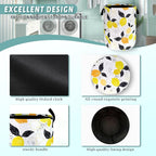 Lemons Laundry Hamper Boho Tropical Fruit Colorful Laundry Basket With Handles Foldable Oxford Cloth Tote Bag Clothes Toy Storage Bucket 18.9 x 16.5 Inch For Bathroom/Laundry/Bedroom - Image 4