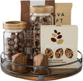LAMU 10'' Rotating Lazy Susan Organizer, Wooden Lazy Susan Turntable by YourHome-OrganizationHelper