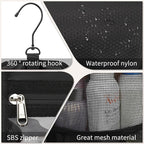 Mesh Shower Caddy Portable Shower Bag for College Dorm Room Essentials - Image 7