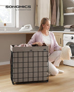 SONGMICS Laundry Hamper, Collapsible, 29 Gal. (110L) - Image 2