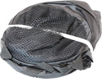Simple Houseware Mesh Pop-Up Laundry Hamper with Side Pocket, 2 Pack, Black - Image 5