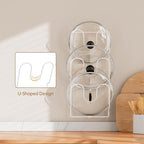 ORDORA Pot Lid Organizer Rack for Cabinet Door, 2 Pack Pot Lid Holder White - Image 7