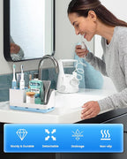 Toothbrush Holder Bathroom Counter Organizer & Storage Detachable - Image 6