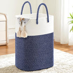 Artfeel Laundry Basket,Woven Cotton Rope Laundry Hamper,80L Versatile Storage for Dirty Clothes,Baby Toys,and Blankets in Bathroom, Nursery,and Living Room by Artfeel