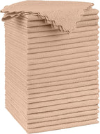 Orighty Microfiber Cleaning Cloth - 24 Pack, Brown Cleaning Rags 12x11 inch by AllRightinOrighty