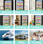 Shoe Rack for Door, Over Door Shoe Organizer for Closet - Image 7