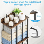 Towel Racks for Bathroom Wall Mounted, Updated 4 Bar Wall Towel Holder - Image 7