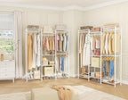 HOMIDEC Wardrobe Closet, 4 Hanging Spaces Portable Clothes Rack - Image 7