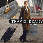 Hleelomi 5 Pack 40-in Garment Bag for Hanging Clothes Suit Bag Gray - Image 3
