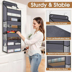 Over The Door Organizer Storage behind Door Hanging Organizer for Nursery - Image 6