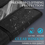 Hleelomi 5 Pack 54-in Garment Bag for Hanging Clothes Suit Bag Black - Image 5