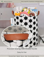 Round Geometric Hexagon Laundry Basket Hamper for Youth,Teens,Adults - Image 7