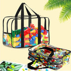 6Pcs Large, XL, XXL Toy Storage Bags with Labels Clear Toy Organizer - Image 4