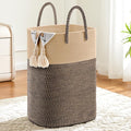 Laundry Basket,Woven Cotton Rope Laundry Hamper,Versatile Storage for Dirty Clothes,Baby Toys,and Blankets in Bathroom, Nursery,and Living Room (Jute, 60L) by Artfeel