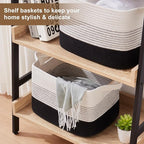 OIASKET Storage Basket for Organizing 3 Pack, Woven Baskets for Storage - Image 5