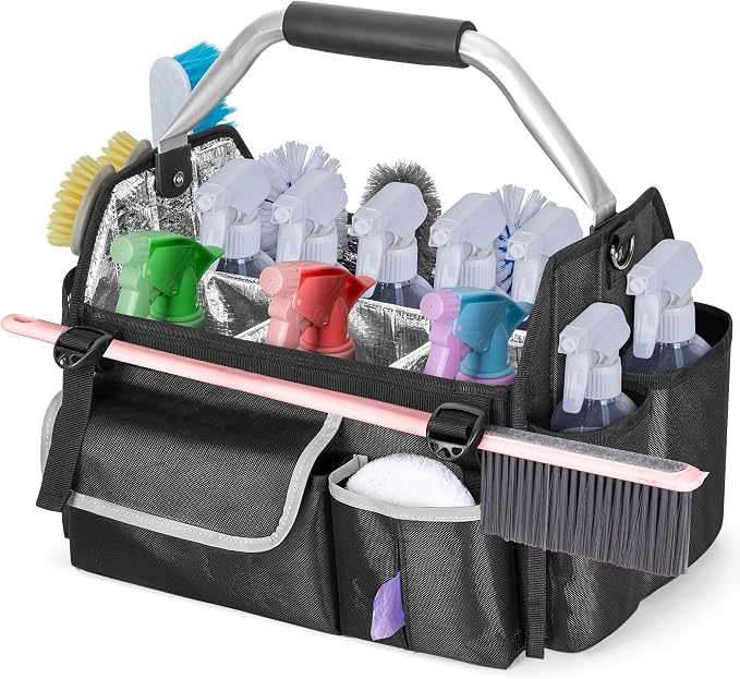 HODRANT Wearable Cleaning Caddy Organizer with Divider & Support Pad by HODRANT