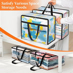 SpaceTrove Clear Storage Bags, 6-Pack Under Bed and Closet Organizers 40L - Image 5