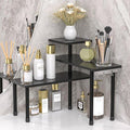JayRex 3-Tier Bathroom Countertop Corner Shelf Organizer, Black by JayRex