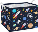 Collapsible Storage Basket Collapsible Fabric Laundry Basket with Handles by Alldomess