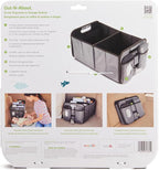 Munchkin Out-n-About Trunk Organizer for SUVs and Cars with Portable Changing Pad and Wet Baby Wipes for Diaper Changes On-the-Go, Collapsible, Grey - Image 3