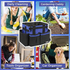 SCAVATA Compact Wearable Cleaning Caddy with Handle & Shoulder Straps - Image 7