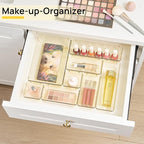 Vtopmart 25 Pack Plastic Drawer Organizers with Non-slip Rubber Pads - Image 3