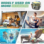LOYEE Mesh Shower Caddy Portable for College Dorm Room Essentials with 8 Pockets, Shower Bag for Beach, Swimming, Gym, Travel, Bathroom(All gray) - Image 7