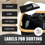 Hampers for Laundry Basket with Lid, 145L Large Laundry Hamper 3 Section - Image 4