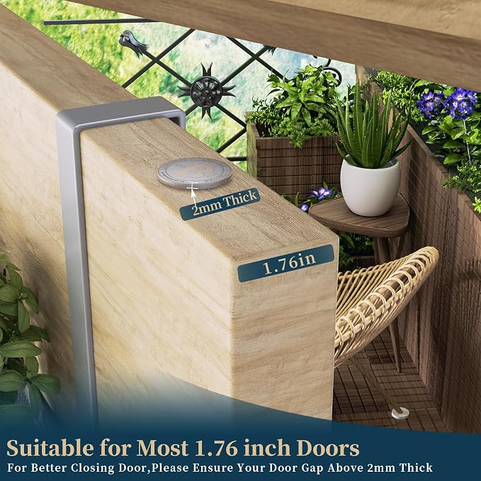 Consumest Over The Door Hooks Organizer - 3 Tier Door Hanger with 9 Coat Hooks & 2 Mesh Basket, Back Storage Organizer Hanging Towels for Bathroom, Bedroom, Grey - Image 6