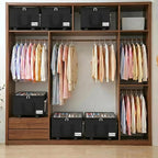 2 Pack Large Shoe Organizer for Closet, 32 Pairs Shoe Storage Box Black - Image 2
