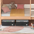 EE-RoomWorld Underbed Storage Bins With Wheels, No Assemble Required 10 inches Height Large Capacity Rolling Underbed Shoe Storage Containers，Dorm Underbed Storage Drawers - Image 6