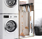 Pull-out Mop and Broom Holder with 20 Sliding Hooks - Image 6