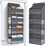 Over The Door Organizer Storage behind Door Hanging Organizer for Nursery by WiseLife