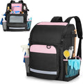 LoDrid Cleaning Backpack with Thickened Adjustable Shoulder Straps, Pink by LoDridDirect